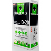 Суміш для стяжки Wallmix D-20 шар 10-40 мм 25 кг